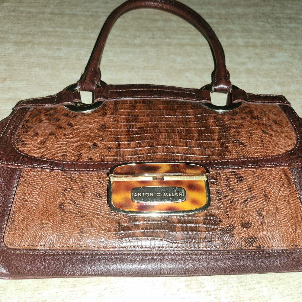 Antonio Melani Brown Handbag